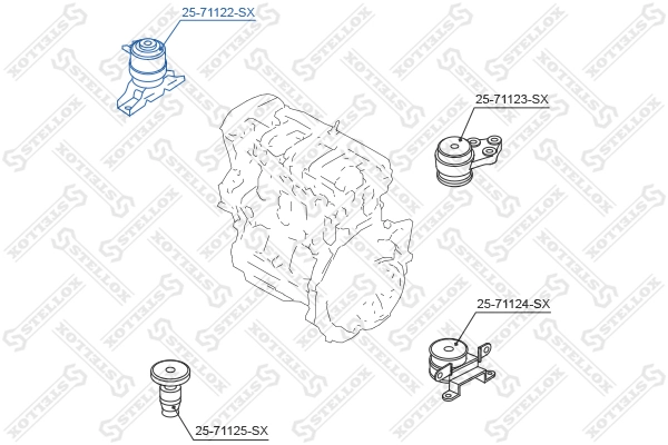 Подушка двигателя Ford 4347762 цена, от 39.77 USD
