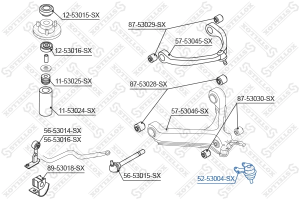 Шаровая опора, нижняя CTR J10304CTR цена, от 14.93 USD