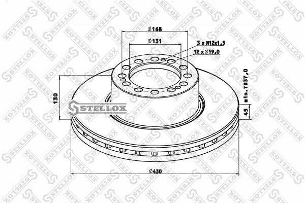 Купить MTXT601 MTX Диск тормозной задний