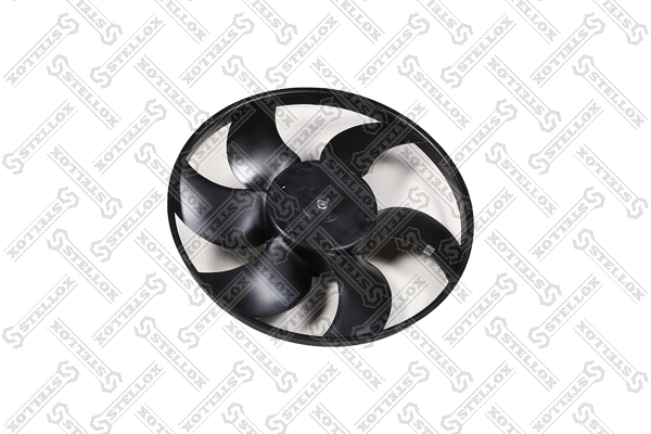  Ventilador elétrico de esfriamento montado (motor + roda de aletas) Renault Kangoo I monovolume (KC0, KC1) (1998 - 2008) I