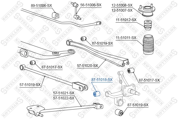J50501AOEM Korea (oem) Сайлентблок цапфы