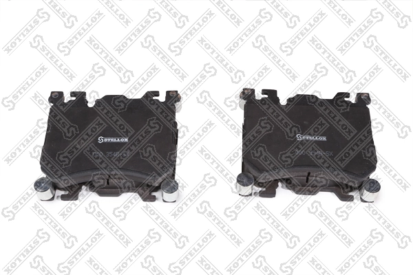 Передние тормозные колодки 601816 VALEO