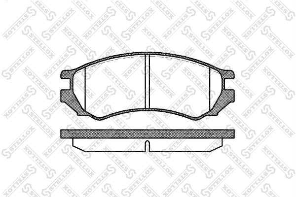 Купить MP252J Mintye Колодки тормозные