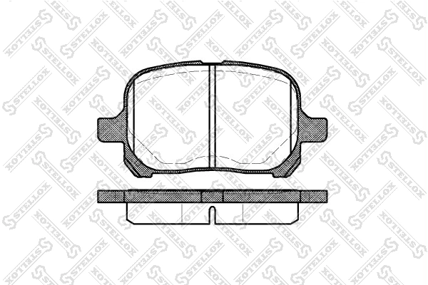 Купить MPT05 Mando Колодки тормозные