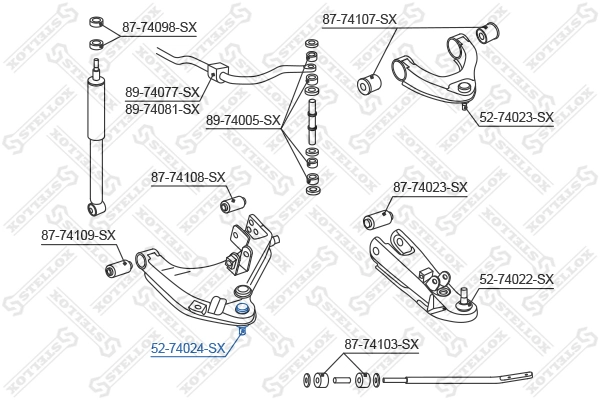 Купить QJ0323P Q-top Нижняя шаровая опора
