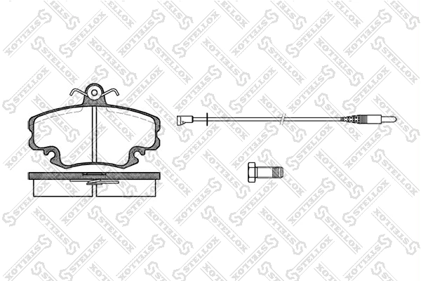 Купить D339SM Intelli Колодки тормозные