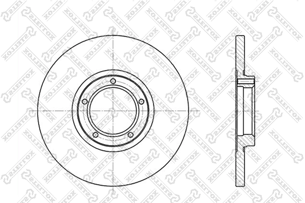 Compre Disco do freio dianteiro Ford Transit 4