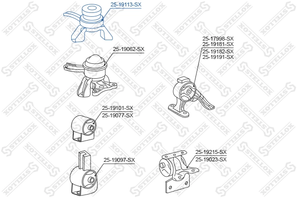 Подушка двигателя Patron PSE30182 цена, от 30.56 USD