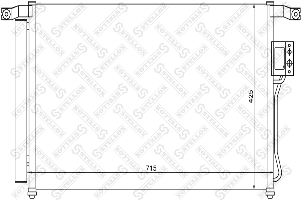 Конденсатор кондиционера AND 42260054 цена, от 79.48 USD