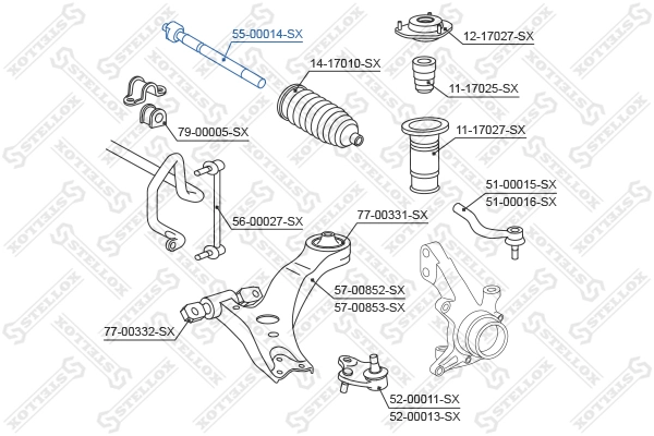 Рулевая тяга Konner KRE1014 цена, от 8.85 USD