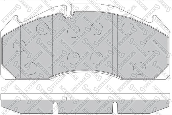 Передние тормозные колодки 2TP152 Tribo