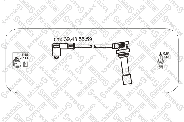 Провода зажигания Sentech 8459 цена, от 28.78 USD