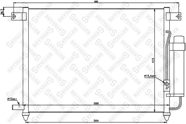 Конденсатор кондиционера Goodrem RH0010 цена, от 65.39 USD