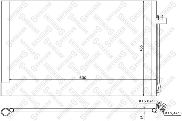 Конденсатор кондиционера BMW X5 внедорожник (F15, F85) (2013 - 2018) цена, от 32.94 USD