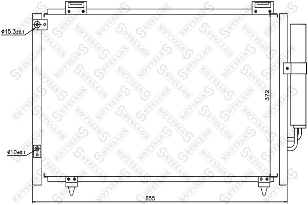 Конденсатор кондиционера FPS FP70K451 цена, от 65.95 USD