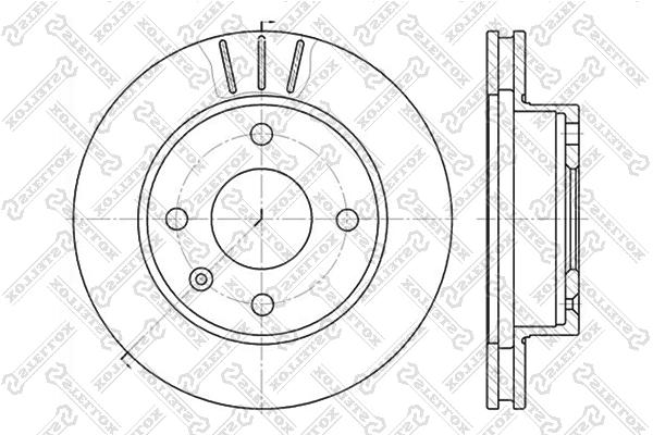  Передние тормозные диски Ford Orion 2