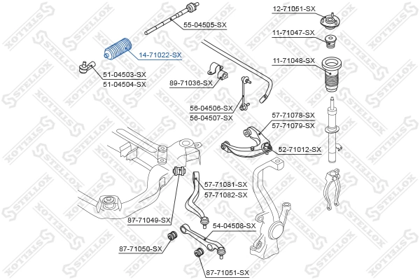 Пыльник рулевой тяги на Mazda 6  GH