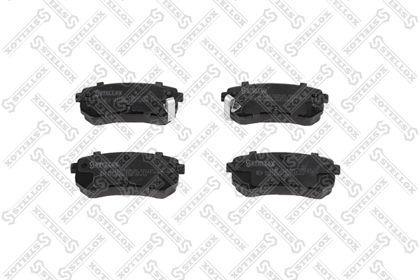 Купить 302408 VALEO Колодки тормозные задние, дисковые