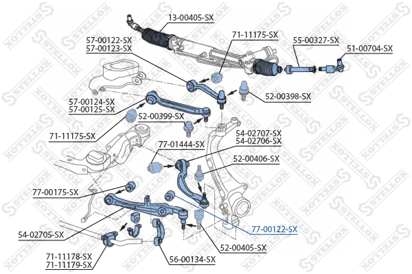 Купить 4M0505269 Porsche Сайлентблок верхнего рычага