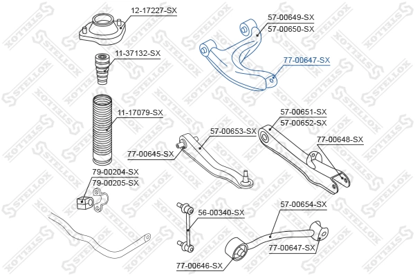 Сайлентблок заднего кулака Asia360 BH053046B цена, от 5.53 USD