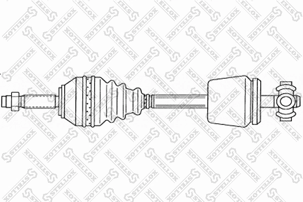 Привод передний левый Dacia Sandero I хэтчбек (BS0, 1) (2008 - 2012) цена, от 65.79 USD