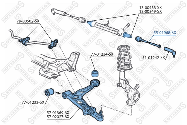 Рулевая тяга Fiat Punto II хэтчбек (188) (1999 - 2012) цена, от 14.25 USD