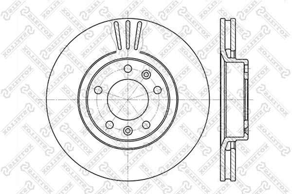 Тормоз дисковый передний Peugeot/Citroen 4246F6 цена, от 40.96 USD