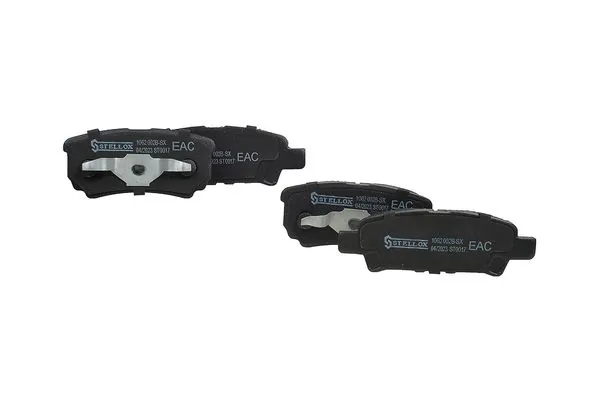 Задние тормозные колодки BR0030S AMP/Paradowscy