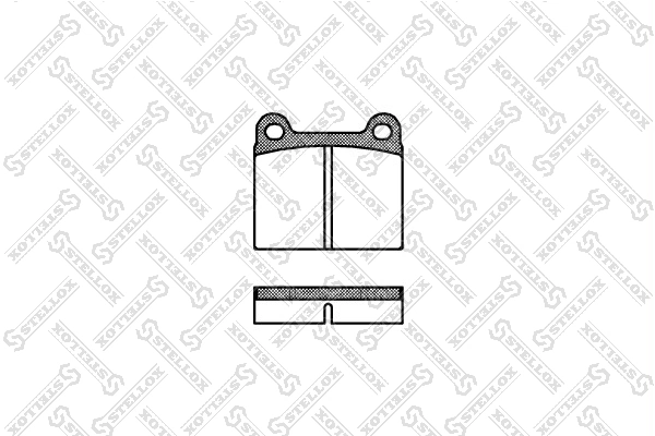 SP1443 Sangsin Колодки передние