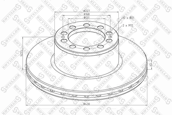 Купить 1091853 Schmitz Ротор тормозной