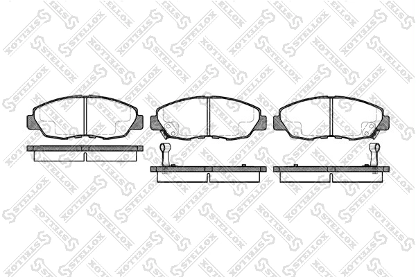 Колодки Polcar FDB5022 цена, от 20.29 USD