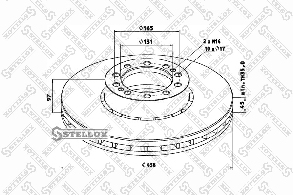 Тормоз дисковый передний Renault (RVI) 5006172150 цена, от 143.42 USD