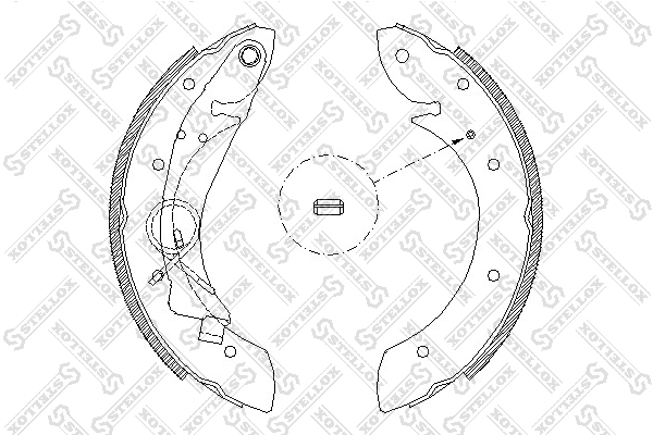 Тормоза рабочие задние ножные и тормозные барабаны Shafer SB910529 цена, от 18.70 USD