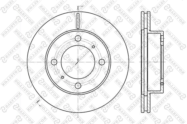  Передние тормозные диски Saab 9-5 
