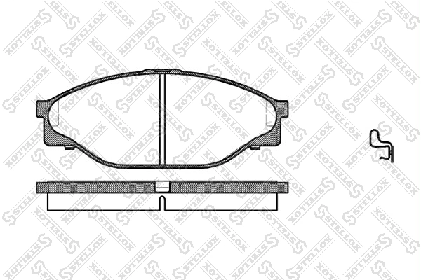 Колодки Q-top QF0053E цена, от 10.42 USD