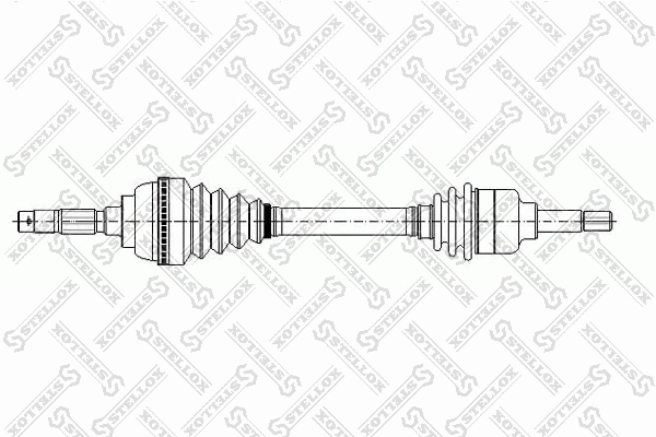 Купить 0020940 GKN-Spidan Привод в сборе левый