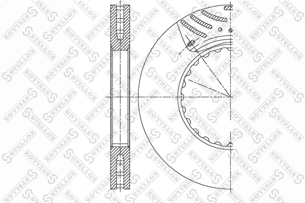 Купить 960456 Volvo Ротор тормозной