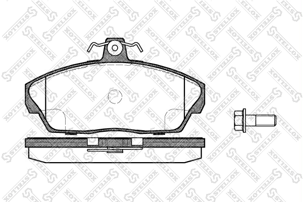 Тормозные колодки GAZ 22173501170