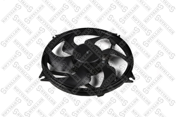 Ventilador elétrico de esfriamento montado (motor + roda de aletas) para Citroen Xsara Picasso N68
