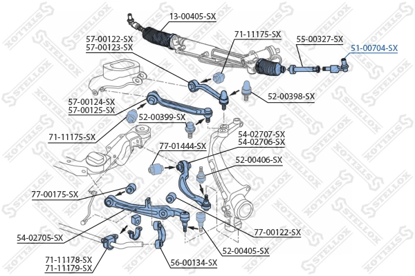 Купить SSP0299 Magneti Marelli Наконечник рулевой тяги, внешний