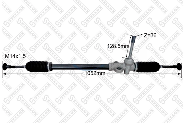 Купить 565001R101 Mando Рулевая рейка