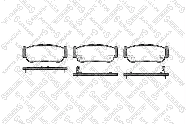 Колодки дисковые  Hyundai/Kia 583023EUOO цена, от 19.00 USD