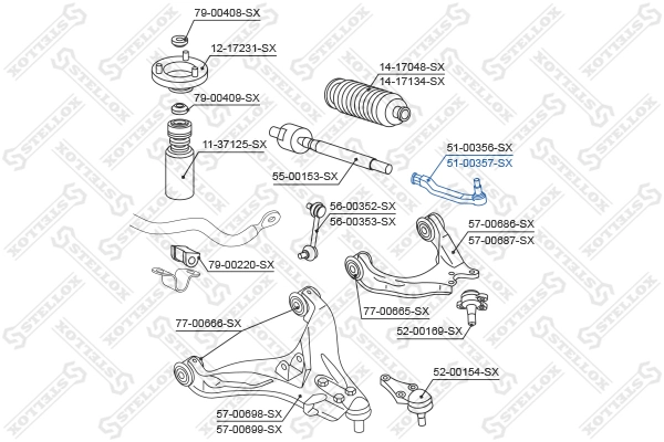 Купить Рулевой наконечник Митсубиси Паджеро IV LONG V90
