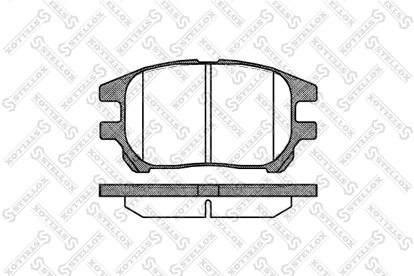 Купить D0930 PSP Колодки тормозные