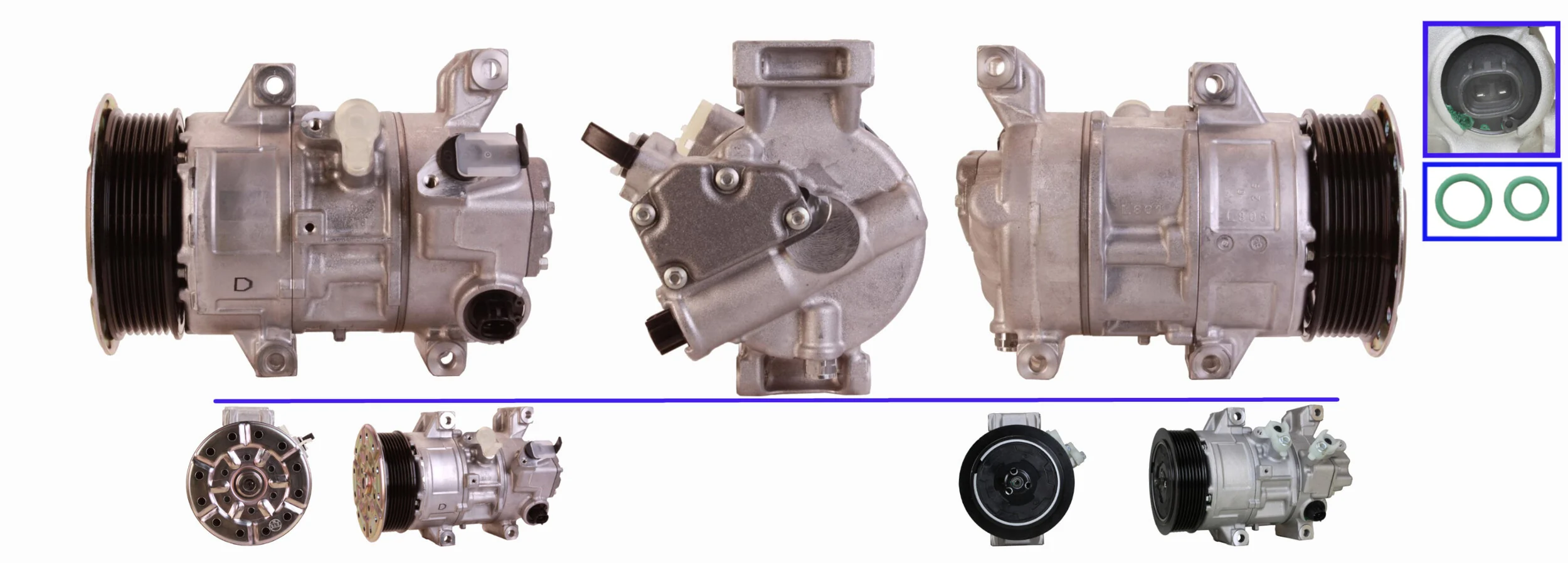 Compressor de aparelho de ar condicionado Toyota Avensis 3 T27