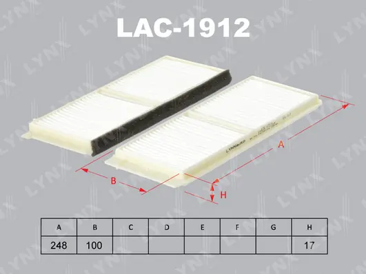 Фильтр воздушный отопителя Vasco Filters O750 цена, от 3.64 USD