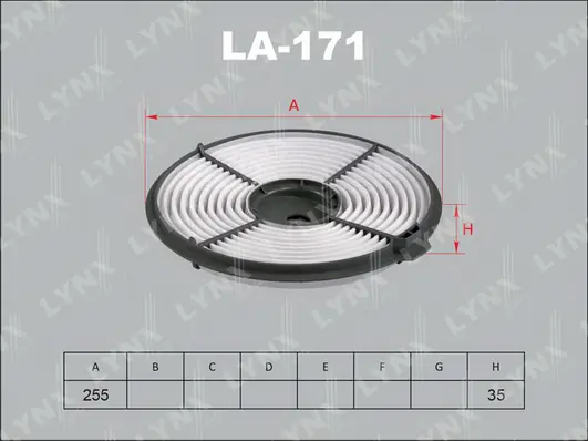Воздушный фильтр QA0037 Q-top