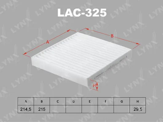 Фильтр салона CU22029 MAN