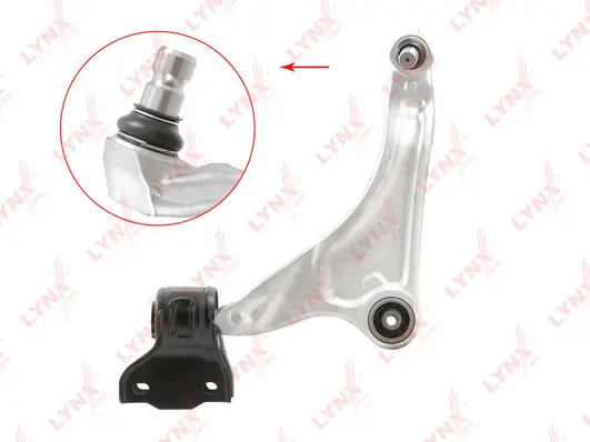 Левый рычаг передней нижней подвески Allmakes LR078657 цена, от 160.62 USD