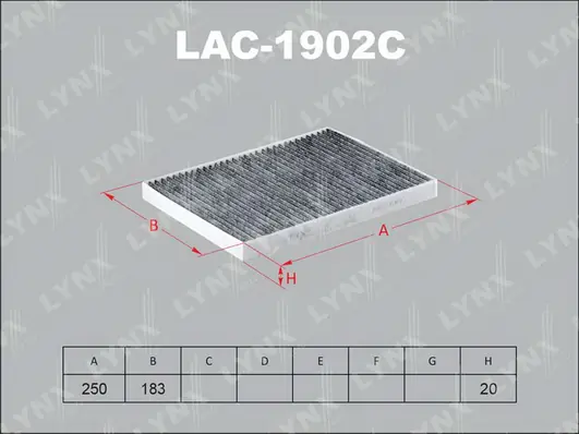 Воздушный фильтр салона AMP/Paradowscy FC1700C